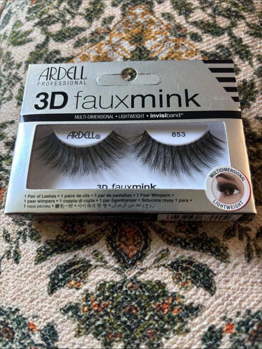 ARDELL PROFESSIONAL 3D FAUX MINK LASHES MULTI-DIMENSIONAL LIGHTWEIGHT INVISIBAND